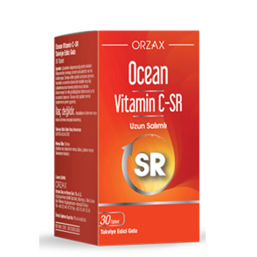 Orzax - Orzax Ocean Vitamin C-SR 30 Tablet