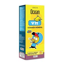 Orzax - Orzax Ocean Vitamin Mineral - Portakal Aromalı 150ml