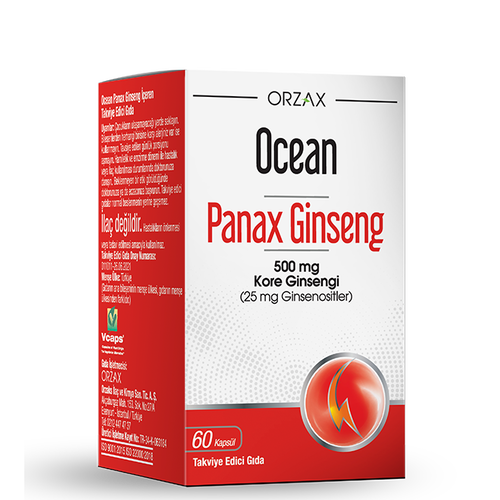 Orzax - Orzax Panax Ginseng 60 Kapsül