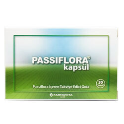Passiflora - Passiflora Takviye Edici Gıda 30 Kapsül