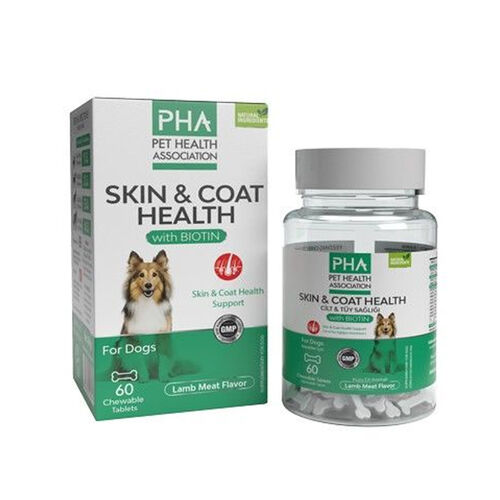 PHA-Pet Health Association - PHA - Pet Health Association Pha Skin-Coat 60 Tablet