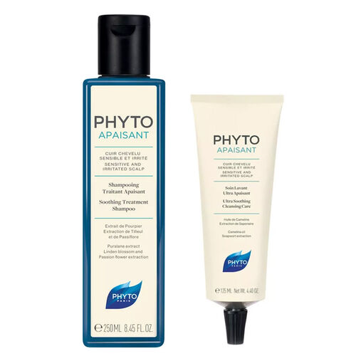 Phyto Saç Bakım - Phyto Apaisant Nazik Temizleme Saç Bakım Seti