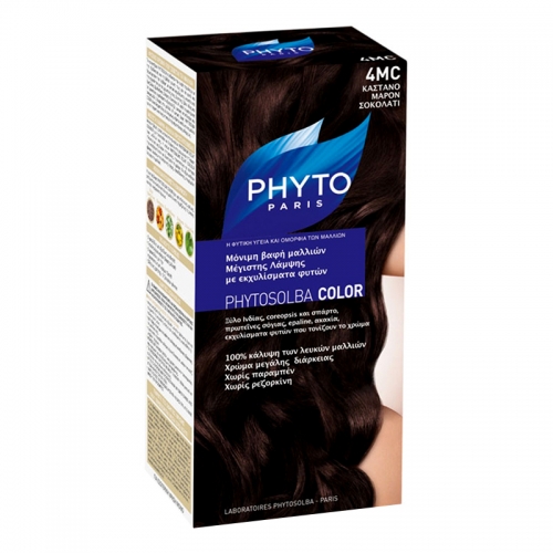 Phyto Color Saç Boyası Çikolata Kahve 4MC