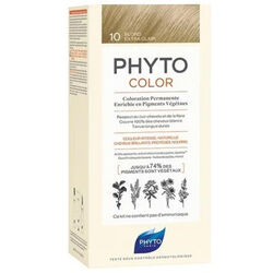Phyto - Phyto Phytocolor Bitkisel Saç Boyası 10 - Çok Açık Sarı Yeni Formül
