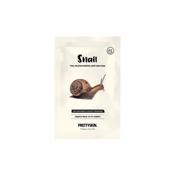 PRETTYSKIN - Prettyskin Total Solution Essential Sheet Mask - Snail 23 g