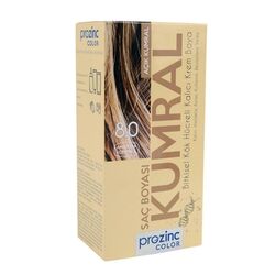 Prozinc - Prozinc Color 8.0 Kumral - Amonyaksız Bitkisel Kalıcı Saç Boyası