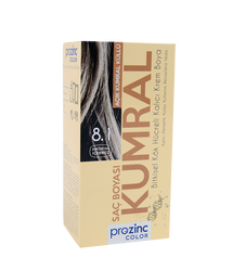 Prozinc - Prozinc Color 8.1 Kumral - Amonyaksız Bitkisel Kalıcı Saç Boyası
