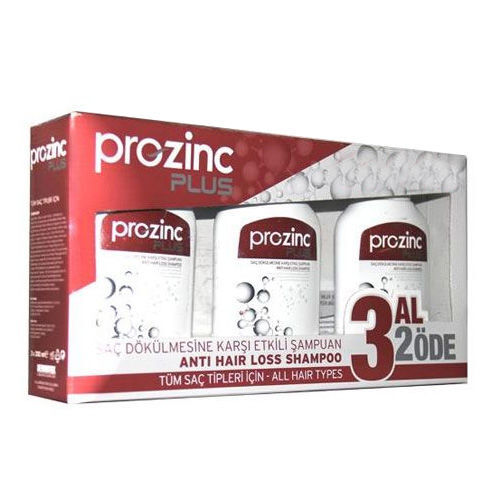 Prozinc - Prozinc Saç Dökülmesine Karşı Etkili Şampuan 3al 2öde
