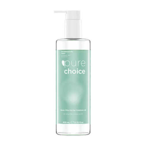 Pure Choice - Pure Choice Hassas Ciltler Için Yüz Temizleme Jeli 400 ml