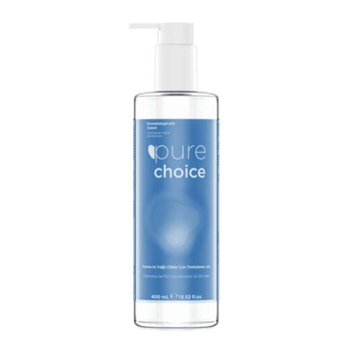 Pure Choice - Pure Choice Karma ve Yağlı Ciltler için Yüz Temizleme Jeli 400 ml