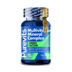 Purevits - Purevits Green Factor Multivitamin Mineral Complex 30 Tablet