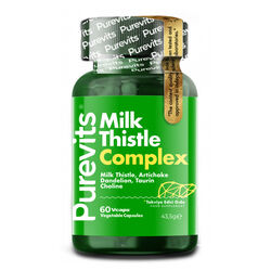 Purevits - Purevits Milk Thistle Coplex Takviye Edici Gıda 60 Kapsül