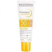 Bioderma - Bioderma Photoderm SPF 50+ Aquafluide Renkli Güneş Kremi 40 ml - Light