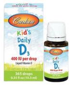 Carlson - Carlson Kids Daily D3 400 IU Per Drop 10.3ml