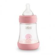 Chicco - Chicco İntui-flow System 5 Perfect 0m+ Biberon 150 ml - Pembe