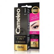 Delia Cosmetics - Delia Cameleo Eyebrow Tint Cream 1.0 Black