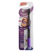 See+Clean - See Clean Plak Algılayıcı Diş Fırçası - Mor