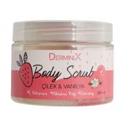 Derminix - Derminix Vücut Peelingi Body Scrub Çilek Vanilya 300 ml