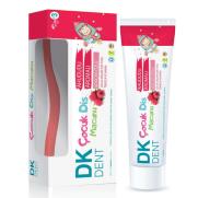 Dermokil - Dermokil Dk Dent Ahududulu Çocuk Diş Macunu 50 ml + Diş Fırçası HEDİYE