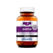 Dinamis - Dinamis Biotin 5000 Takviye Edici Gıda 100 Tablet