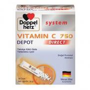 Doppel Herz - Doppel Herz System Vitamin C ve Çinko İçeren Takviye Edici Gıda 20 Saşe