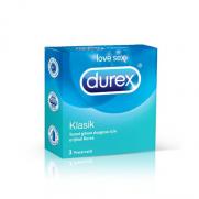 Durex - Durex Klasik 3 Adet Prezervatif