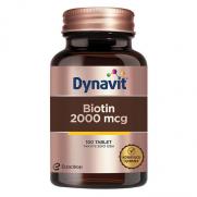 Dynavit - Eczacıbaşı Dynavit Biotin 2000 mcg Takviye Edici Gıda 100 Tablet