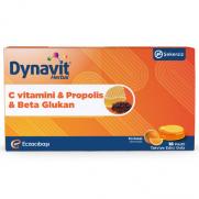Dynavit - Eczacıbaşı Dynavit Herbal C Vitamini - Propolis ve Beta Glukan İçerikli Pastil 16 Adet