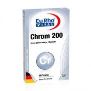 EuRho Vital - EuRho Vital Chrom 200 Takviye Edici Gıda 90 Tablet