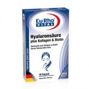 EuRho Vital - EuRho Vital Hyaluronik Asit Plus Kollajen ve Biotin 30 Kapsül