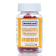 Herbaland - Herbaland Gummies Vitamin D3 60 Tablet