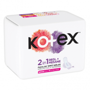 Kotex - Kotex 2 in 1 Mesane Pedi - 12 Ultra Uzun
