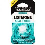 Listerine - Listerine Go Tabs Clean Mint Çiğneme Tableti 4lü