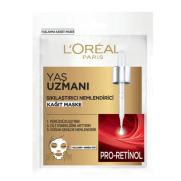 Loreal Paris - Loreal Paris Yaş Uzmanı Pro Retinol Sıkılaştırıcı Nemlendirici Kağıt Maske 30 g