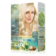 Maxx Deluxe - Maxx Deluxe Natural Beauty Saç Boyası 0.1 Platin Sarısı
