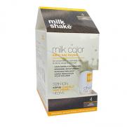 Milk Shake - Milk Shake Milk Color Kalıcı Saç Boyası 4 - Orta Kestane - KÖPÜK HEDİYE