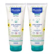 Mustela - Mustela Stelatopia Cleansing GEL 200 ml X 2 Adet
