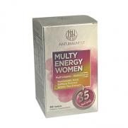 Naturalnest - Naturalnest Multy Energy Women Takviye Edici Gıda 30 Tablet