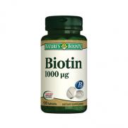 Natures Bounty - Natures Bounty Biotin 1000 mcg Takviye Gıda 100 Tablet