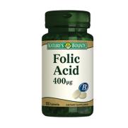 Natures Bounty - Natures Bounty Folic Asid 400 mcg Takviye Edici Gıda 100 tablet