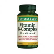 Natures Bounty - Natures Bounty Vitamin B-Complex Plus Takviye Edici Gıda 60 Tablet