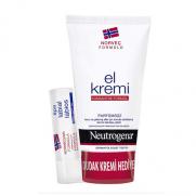 Neutrogena - Neutrogena Parfümsüz El Kremi 75 ml + Dudak Kremi 4,8 g HEDİYE