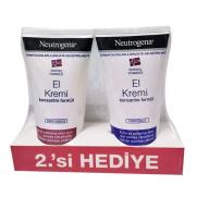 Neutrogena - Neutrogena Parfümsüz El Kremi 75 ml - Parfümlü El Kremi 75 ml HEDİYE
