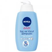 Nivea - Nivea Baby Saç ve Vücut Şampuanı 500ml