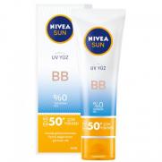 Nivea - Nivea Sun Uv Yüz BB Spf50+ Renkli Güneş Kremi 50 ml