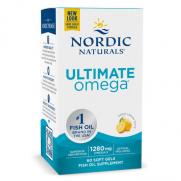Nordic Naturals - Nordic Naturals Ultimate Omega 1280mg 60 Yumuşak Kapsül