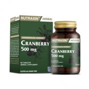 Nutraxin - Nutraxin Cranberry 500 mg Takviye Edici Gıda 60 Tablet