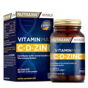 Nutraxin - Nutraxin Vitamin Max C.D Çinko 60 Tablet