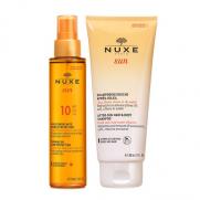 Nuxe - Nuxe Sun SPF10 Bronzlaştırıcı Yağ 150 ml - Şampuan HEDİYE