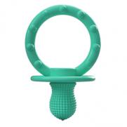 OiOi - OiOi Gumy Silikon Diş Kaşıyıcı 3 Ay+ Aqua Green